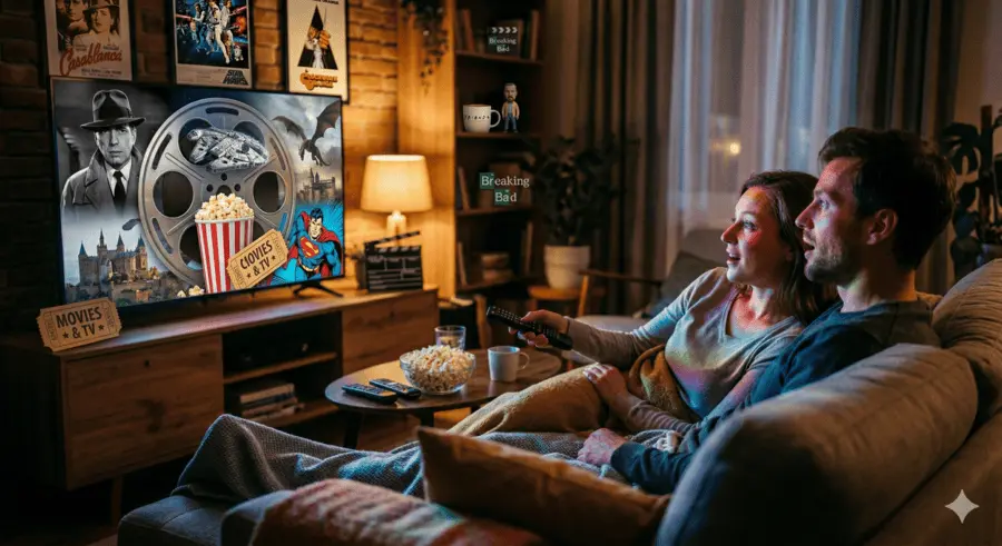 IPTV Canada movies and series library with 180,000+ on-demand titles